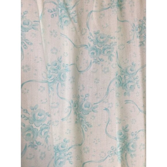 Vintage Dreamcoats Women's Nightgown Housecoat Set Floral Print Lace Detail Sz M - Picture 4 of 16